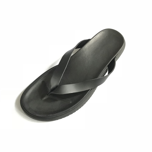 Real Leather Flip Flop - 헤일로샵