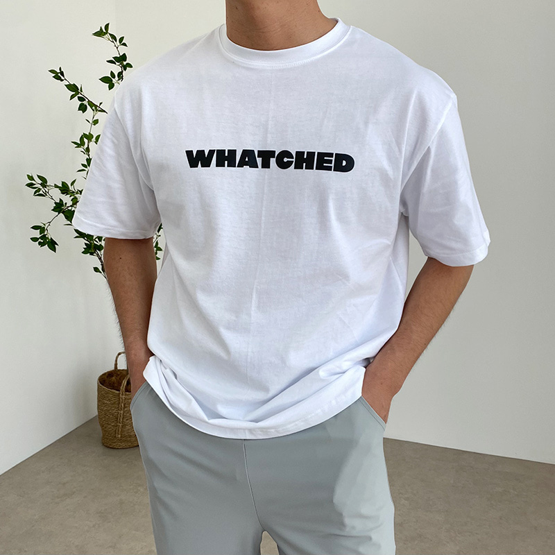 WHATCHED 2/1 TEE - 헤일로샵